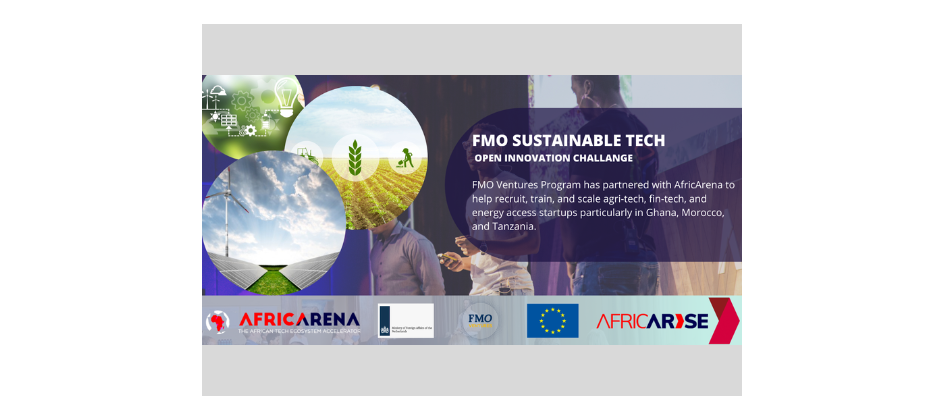 FMO sustainable tech accelerator